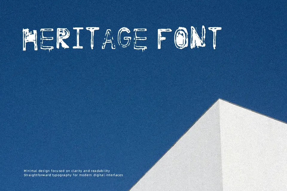 Nine Feet Under Font Font Preview for Rough Headline