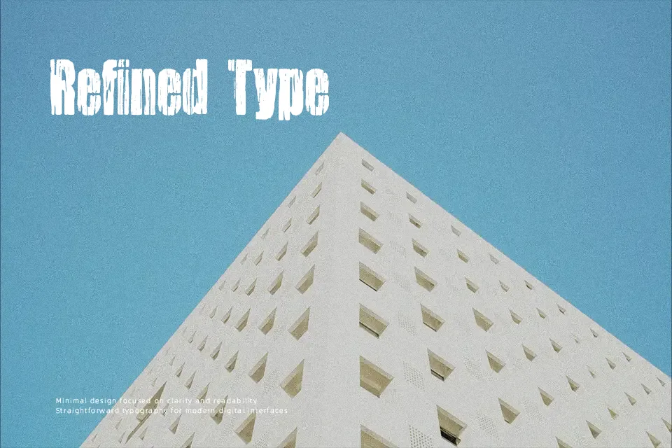 Niño Prodigio Font Font Preview for Dark Poster