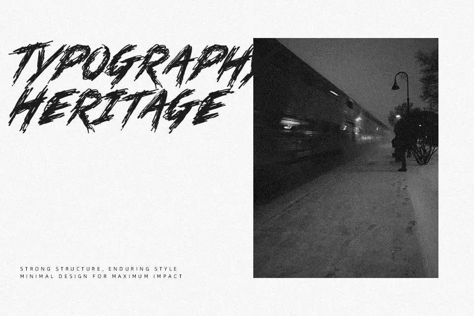 No Mercy Font Font Preview for Rough Halloween