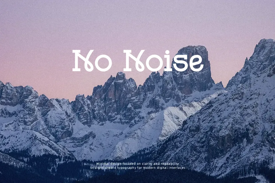 Nokwy Font Font Preview for Playful Packaging