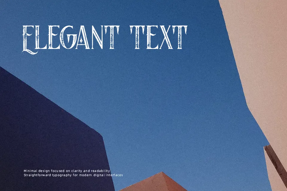Nomos Font Font Preview in Latin
