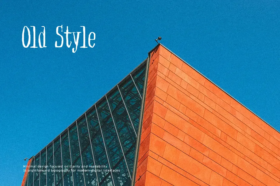 Non watercolor Font Font Preview for Dramatic Poster