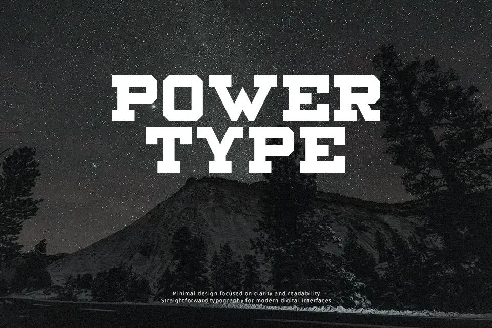Northpoint Font Font Preview in Latin