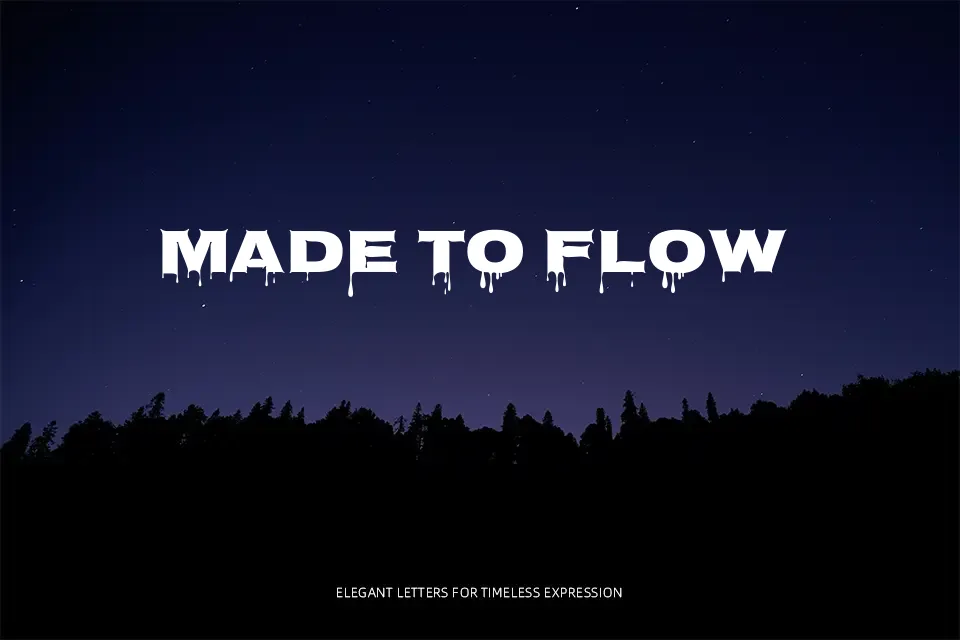 Nosifer Font Font Preview in Latin