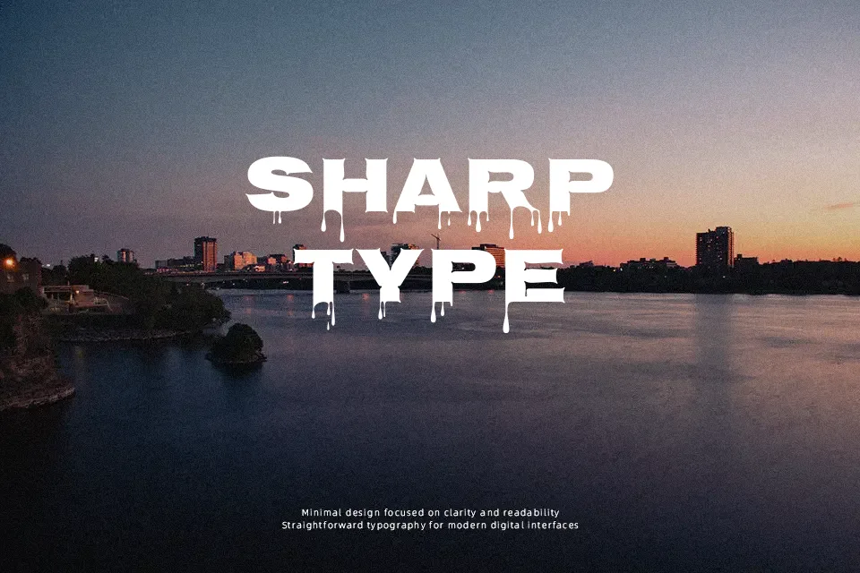 Nosifer Font Font Preview for Creative Social Media