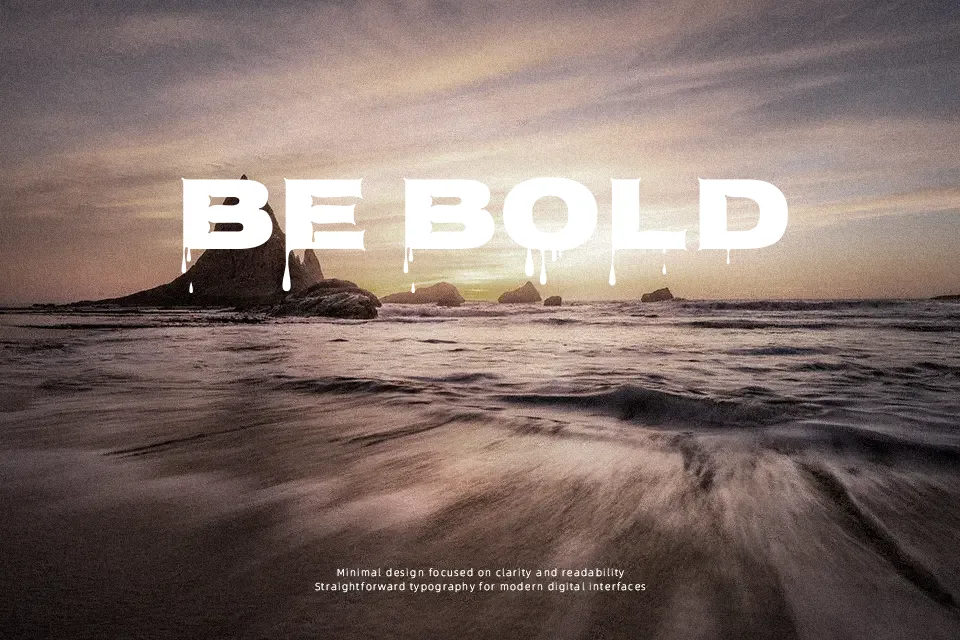 Nosifer Font Font Preview for Bold Advertising