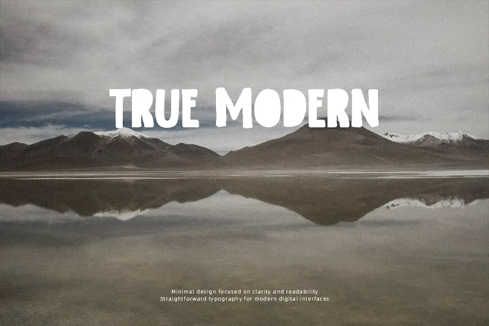 Not Found Font Font Preview for Bold Packaging
