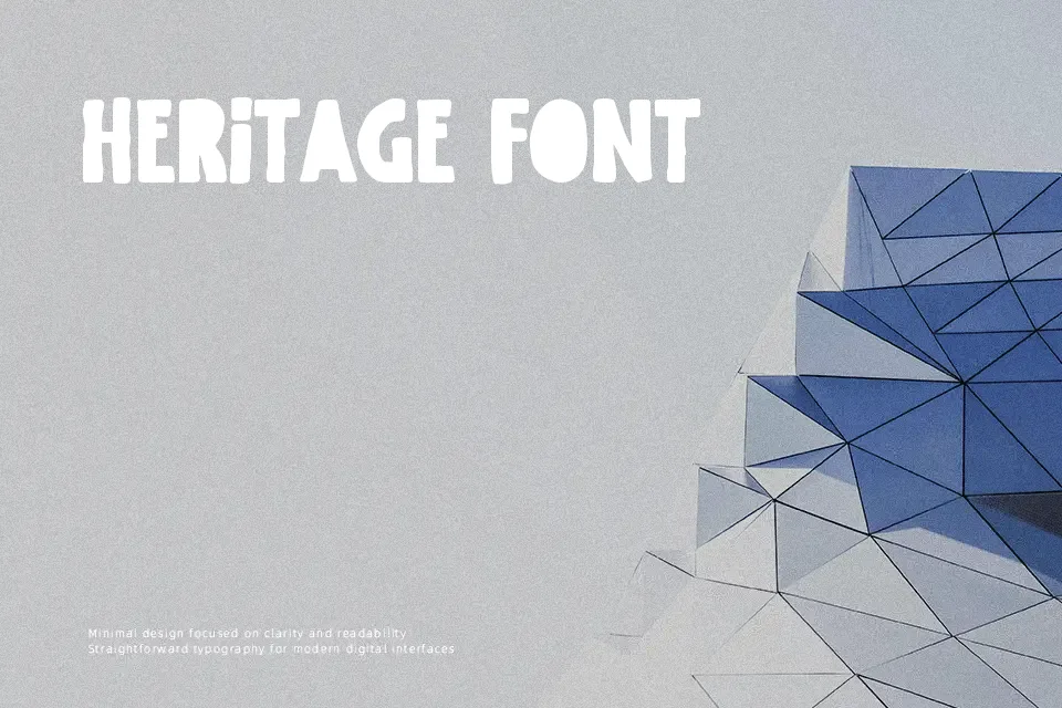 Not Found Font Decorative Font Preview for Poster