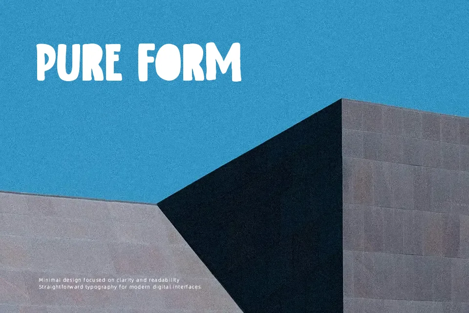 Not Found Font Font Preview for Creative Poster