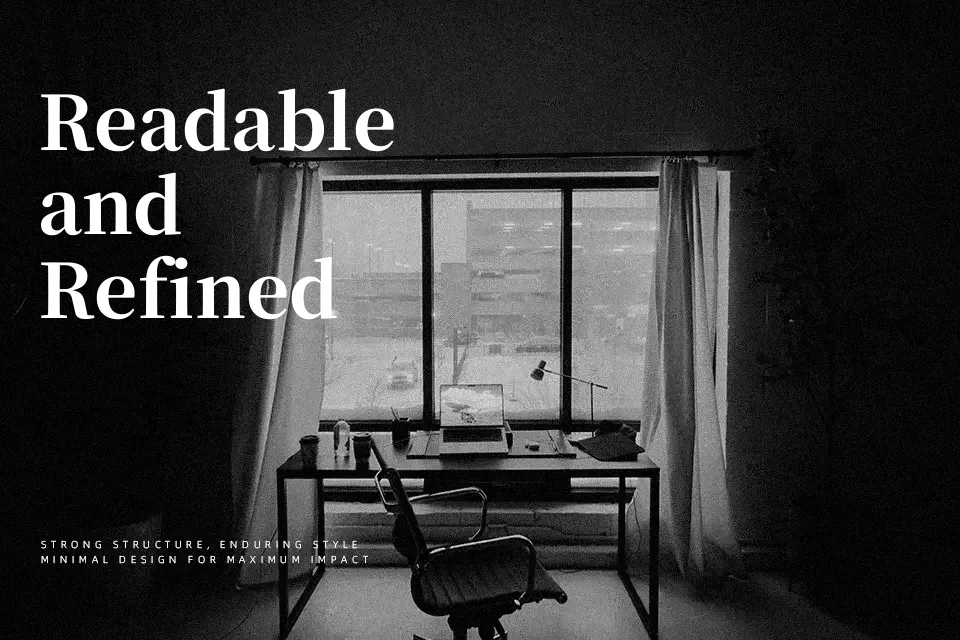 Noto Serif HK Font Font Preview for Editorial