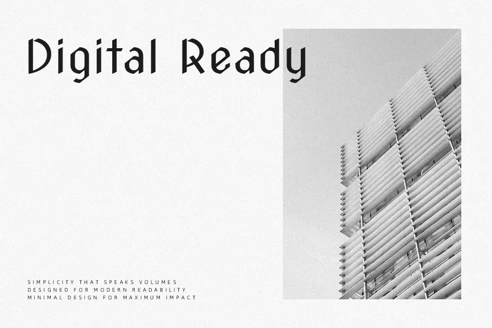 Nova Cut Font Sans Serif Font Preview for Logo