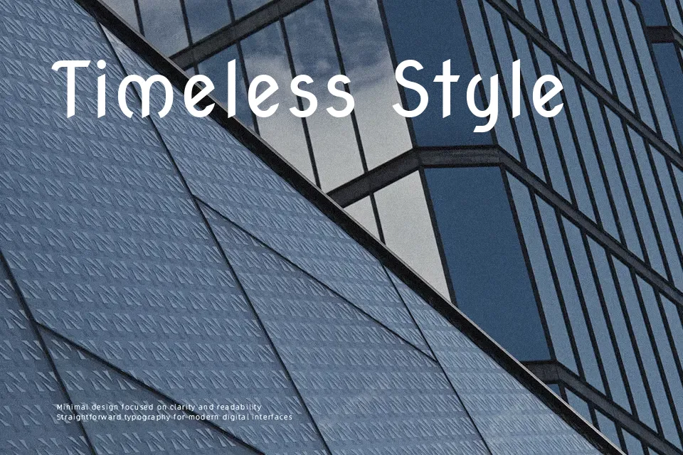 Nova Oval Font Sans Serif Font Preview for Poster