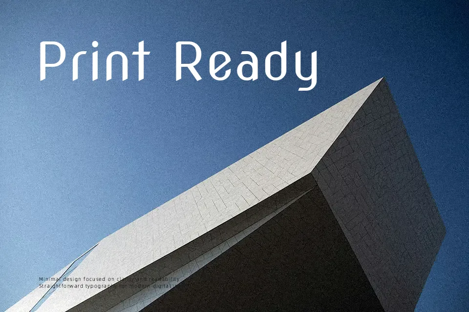Nova Slim Font Sans Serif Font Preview for Poster