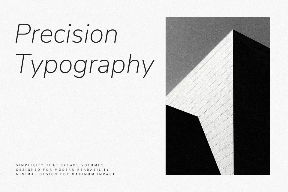 Nunito Sans Font Font Preview for Professional Website
