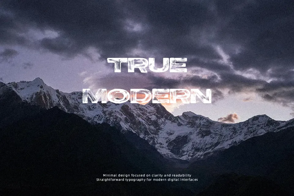 Ocean Grade Font Font Preview for Dynamic Packaging