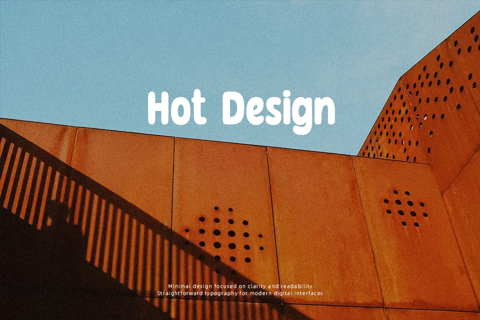 Oddly Calming Font Font Preview for Creative Logo