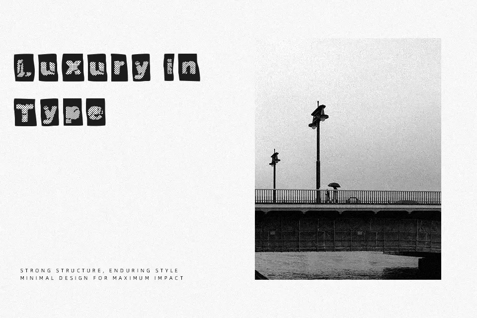 Offset Punk Font Font Preview for Grunge Headline