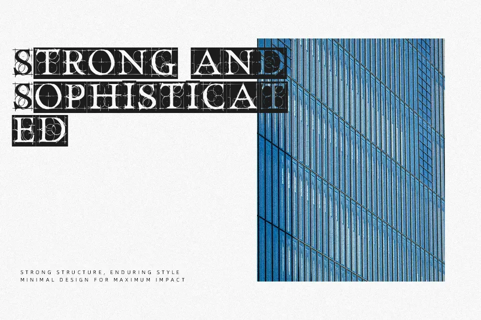 Old Constructed Caps Font Font Preview for Tech Headline