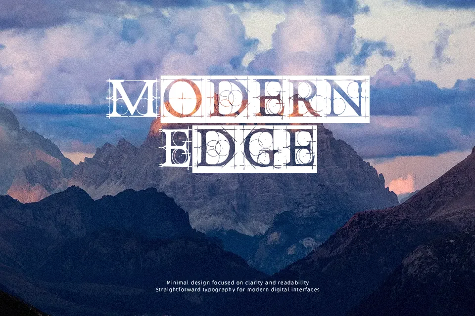 Old Constructed Caps Font Decorative Font Preview