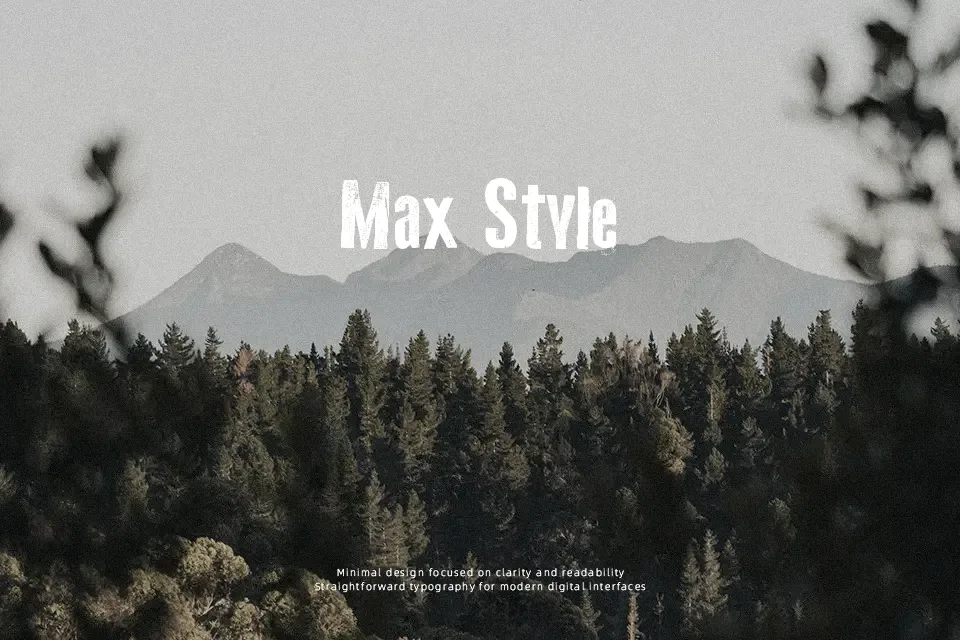 Old Typography Font Serif Font Preview