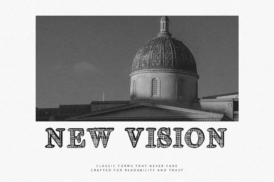 Older ST Font Font Preview for Vintage Mood