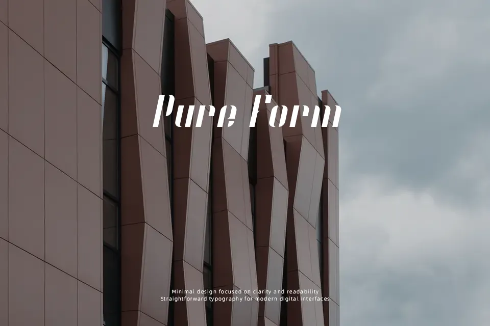 O’Line Font Font Preview for Minimal Fashion