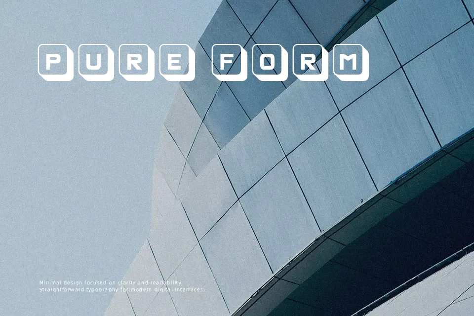 Olivetti Font Font Preview for Tech Poster