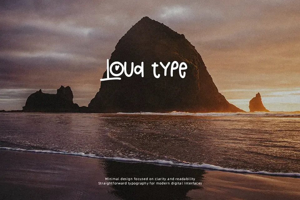 Olivia Font Font Preview for Warm Packaging