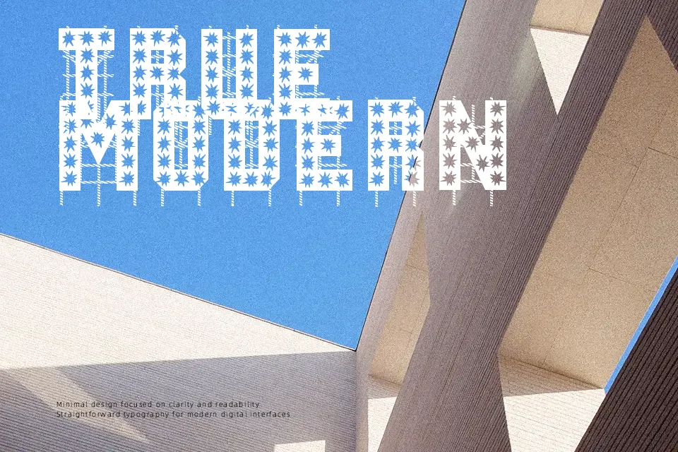 On The Tops Lights Font Decorative Font Preview for Headline