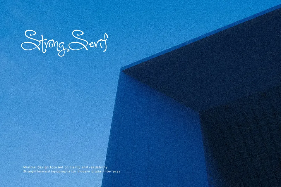 One Starry Night Font Display Font Preview for Wedding