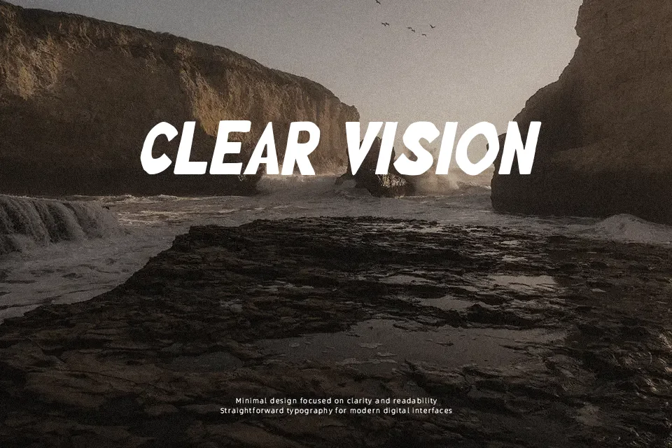 Opsilon Font Sans Serif Font Preview for Headline
