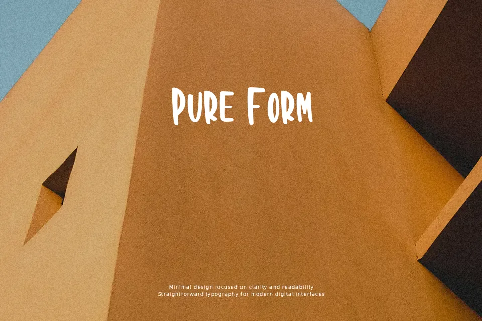 Orange Juice Font Font Preview for Friendly Social Media