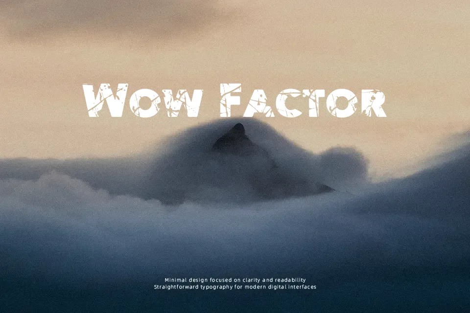 Ordeal Eroded Font Sans Serif Font Preview for Fashion