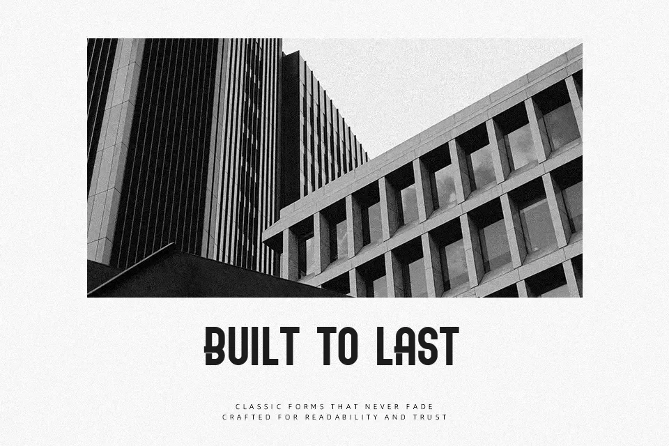 Ordinary Font Font Preview for Dramatic Editorial