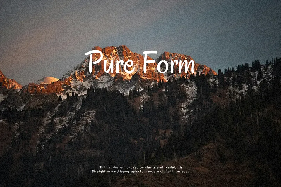 Oregano Font Font Preview for Friendly Restaurant
