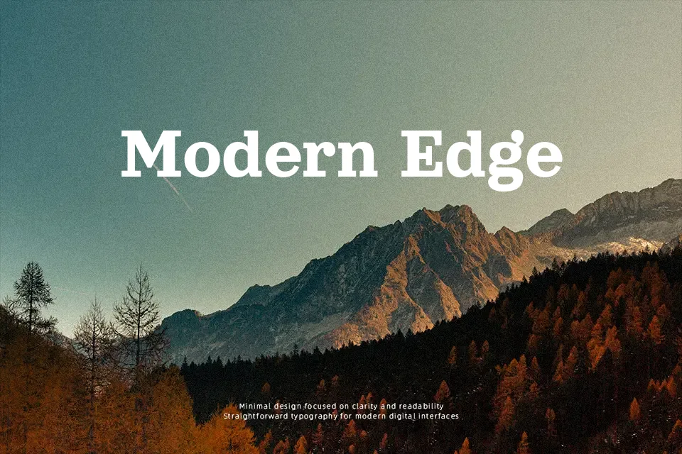 Orelega One Font Serif Font Preview