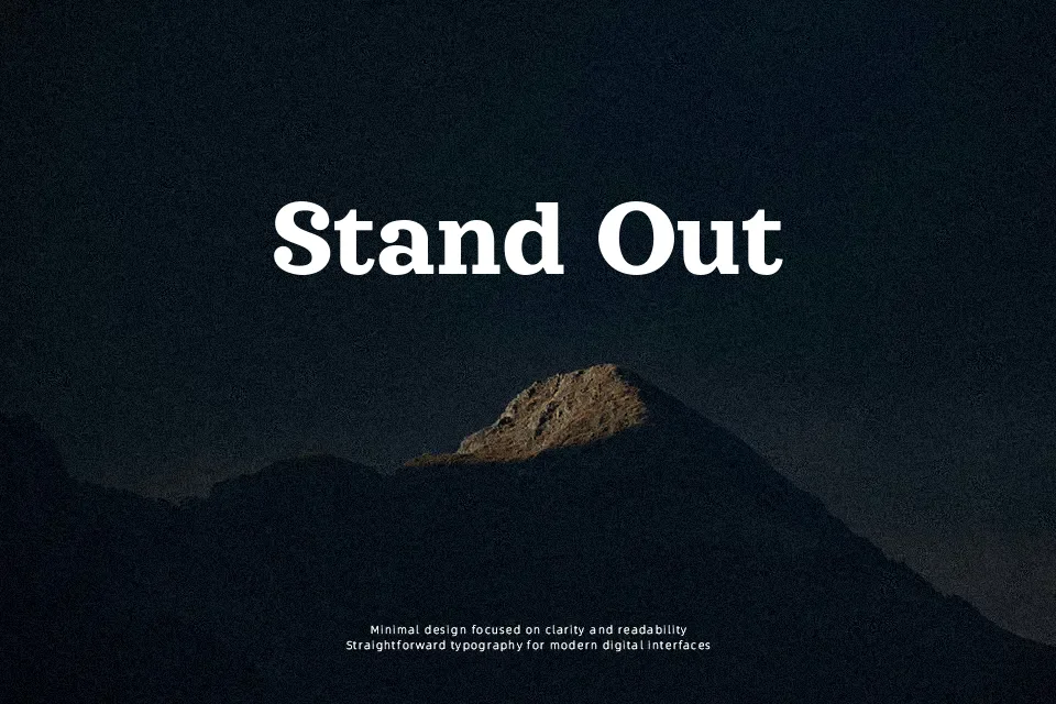 Orelega One Font Font Preview for Friendly Poster