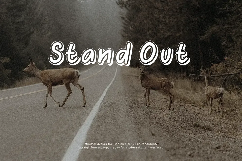 Oretans Font Font Preview for Playful Social Media