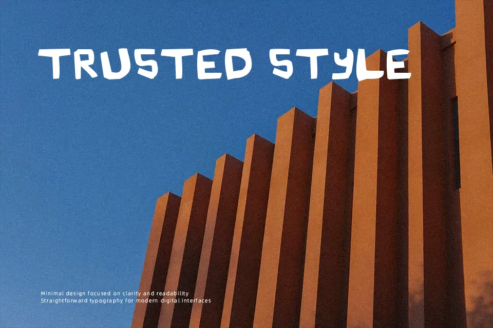 Original Olinda Style Font Font Preview for Friendly Mood