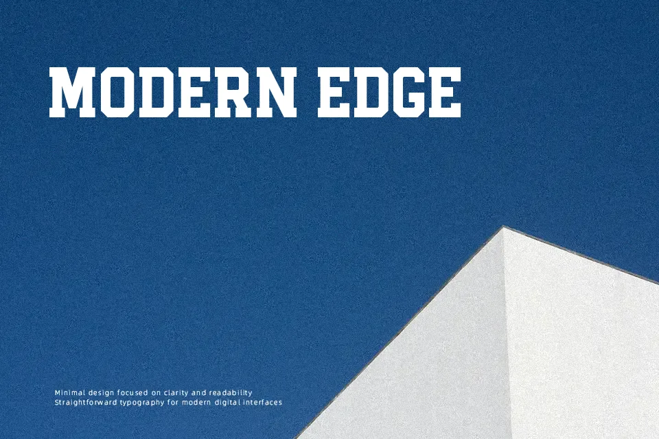 Outright Font Font Preview for Bold Packaging
