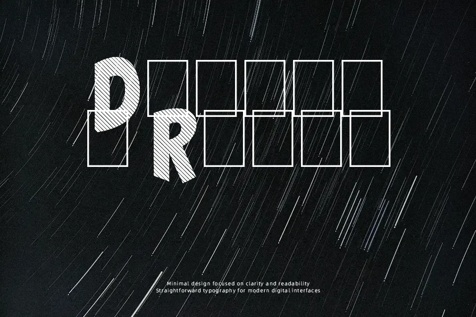 Over The Rainbow Font Font Preview for Poster