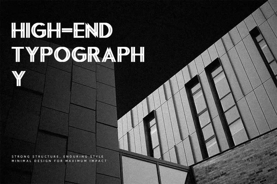 Oxigen Font Font Preview for Minimal Headline