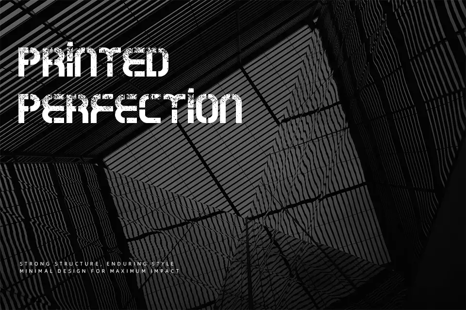 Oxin War Font Decorative Font Preview for Headline