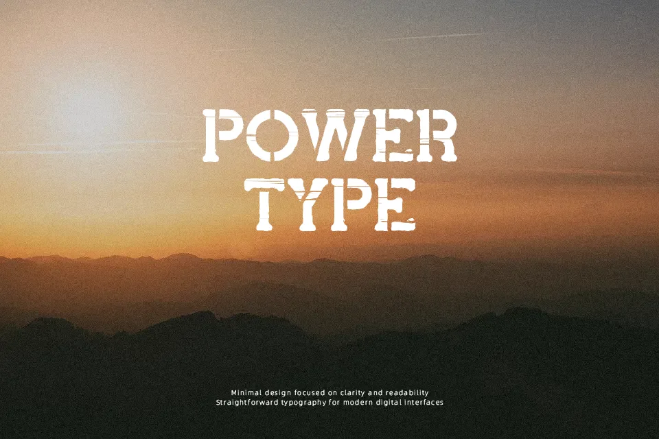 Paid Stamp Font Font Preview for Bold Advertising