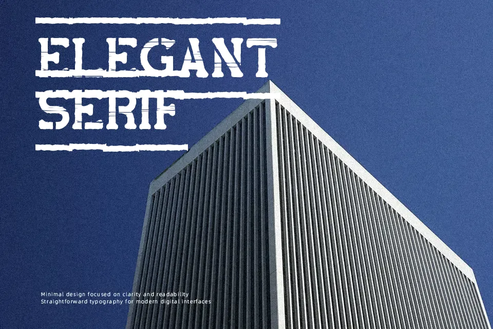 Paid Stamp Font Font Preview for Vintage Packaging