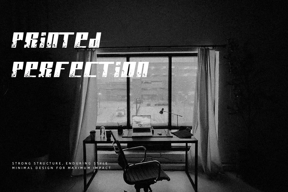 Paint It Black Font Blackletter Font Preview for Gaming