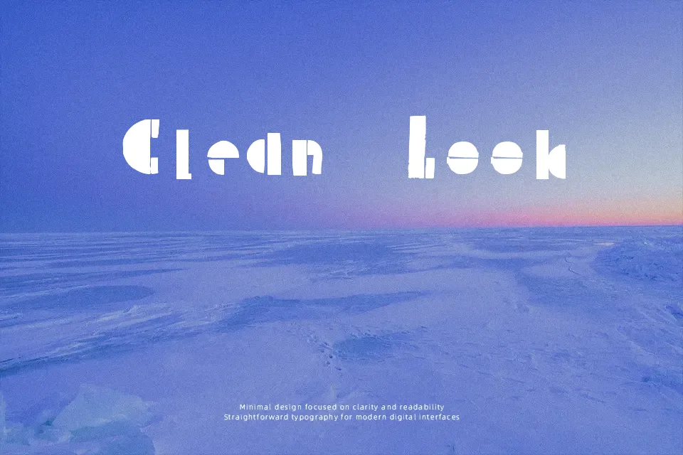 Palette Mosaic Font Display Font Preview for Headline