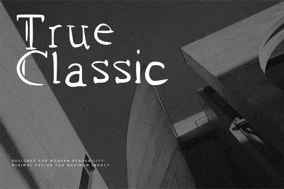 Pan Y Vino Font Font Preview for Dark Restaurant