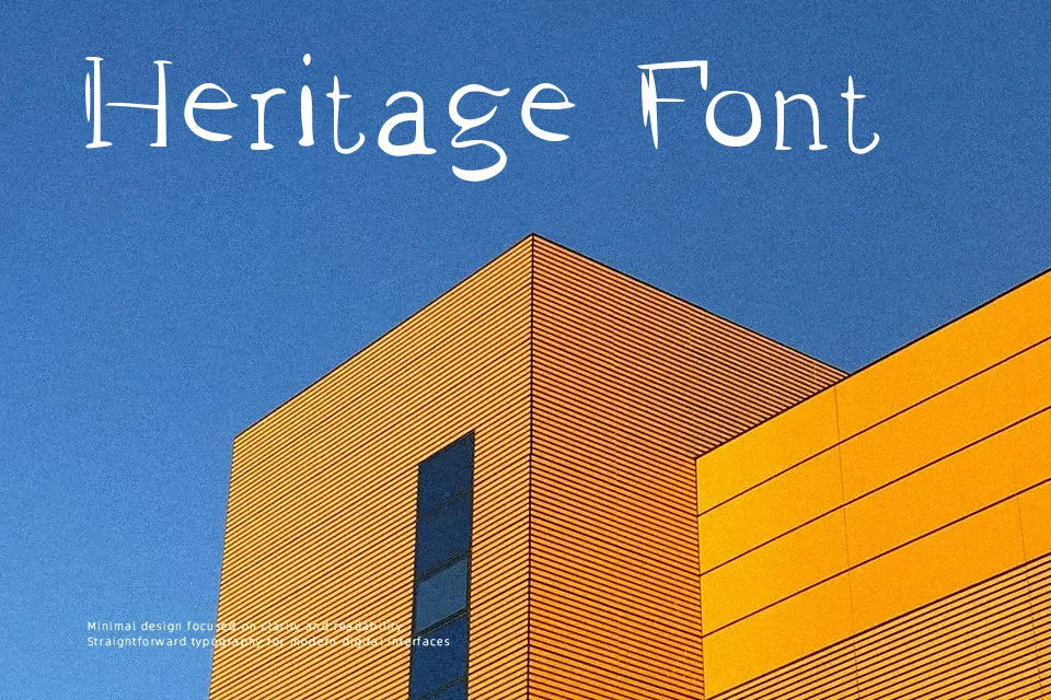 Pan Y Vino Font Blackletter Font Preview for Branding