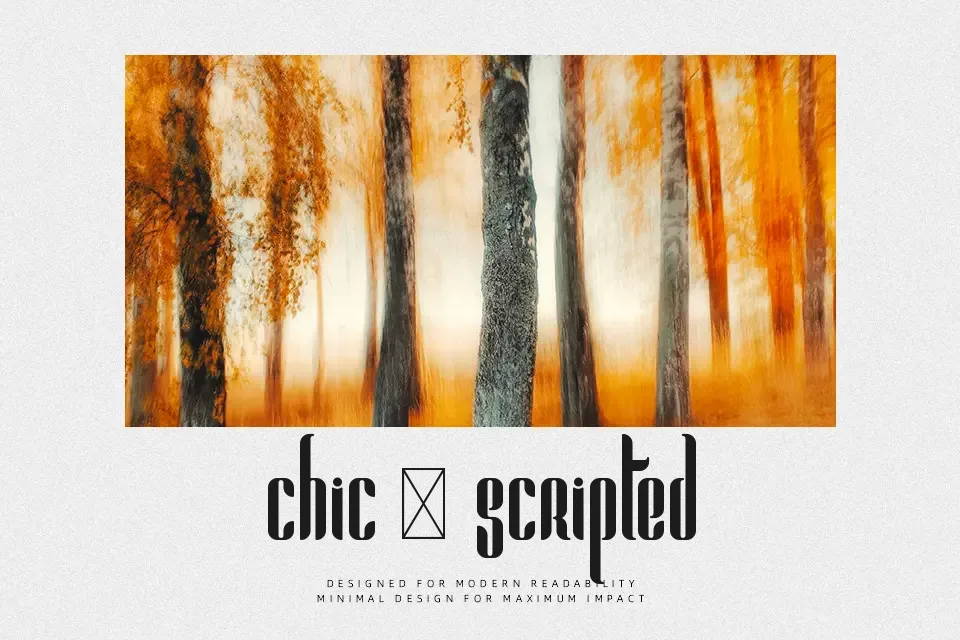 Pandora Font Font Preview for Artistic Mood